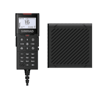 Simrad HS100 wired handset and SP100 speaker kit for RS100/RS100-B VHF radio systems